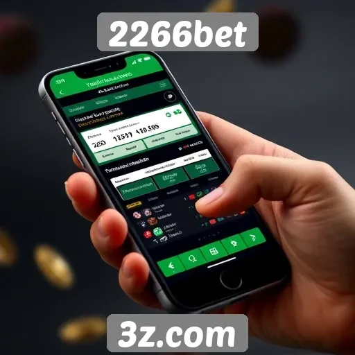 Funcionalidades mobile do 2266bet em dispositivos móveis