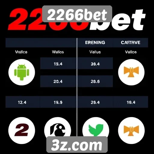 Comparativo entre 2266bet e concorrentes do mercado